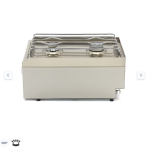  Επαγγελματική κουζίνα - 2 καυστήρες - Αέριο - Μονή μονάδα